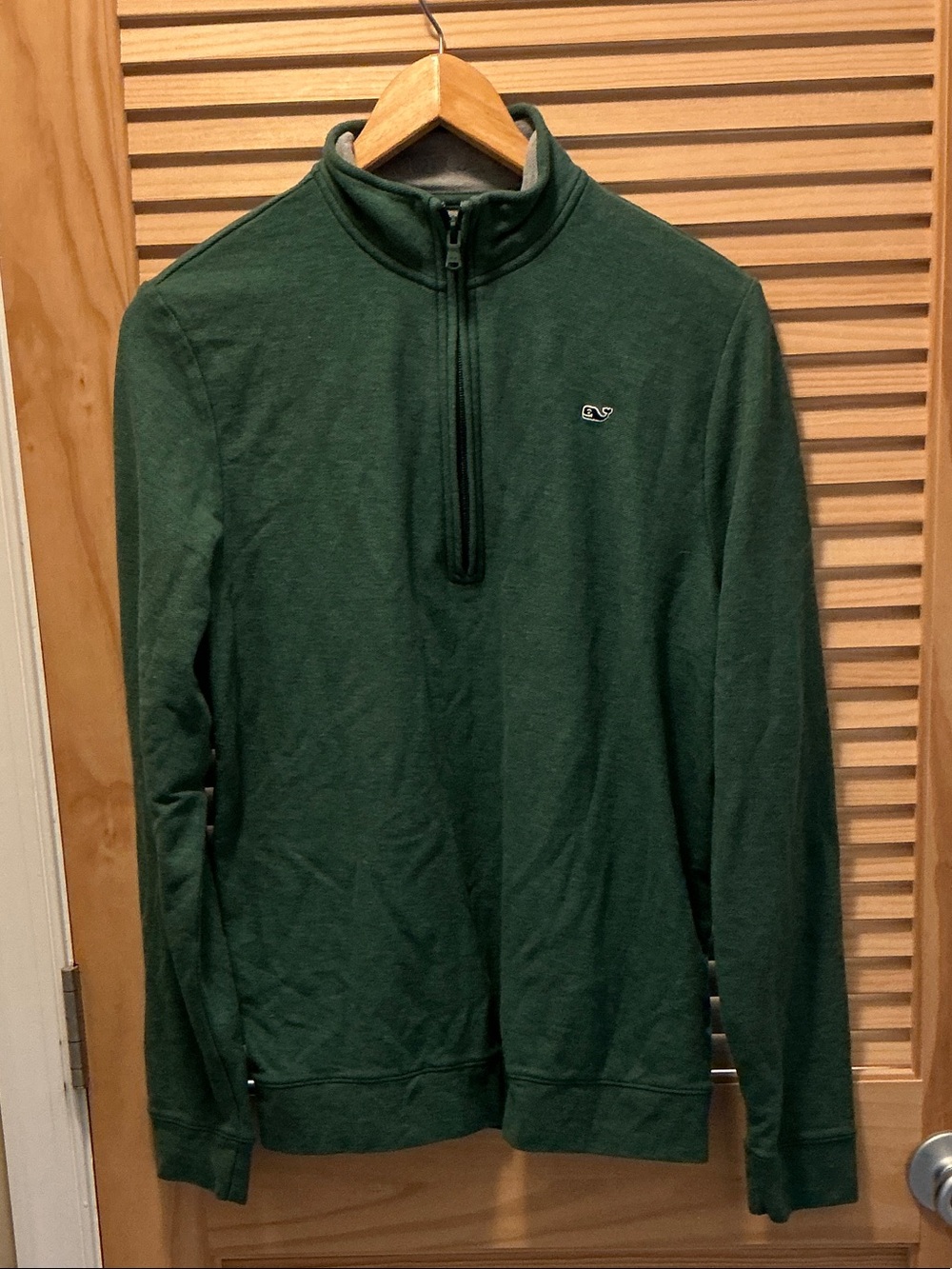 Vineyard Vines Dark Green Quarter-Zip Pullover